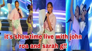 wow! ito na pala ang Alam performance ni Sarah Geronimo feat. John Roa live sa It's Showtime!!