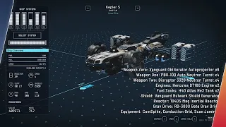 Starfield 1 Floor Ship Building & Combat - Kepler S for Endgame (5700X3D, 4070, 2K, FSR3, Ultra)