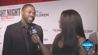 Two-time Super Bowl Champion Torrey Smith joins Kelsey Nicole Nelson at Fight Night DC