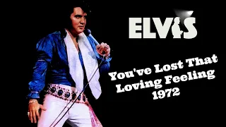 ELVIS PRESLEY - You've Lost That Loving Feeling | Las Vegas 1972 | Fragments  4K
