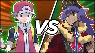 Can you beat Champion Leon with Red's team in Pokemon Sword & Shield