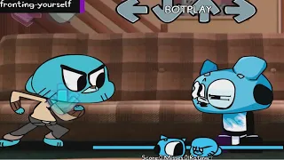 Gumball Confronting Yourself [Reskin and Remix FNF]