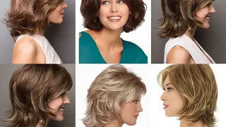 top trending 45+and #hottest # hira day clour with stylist with Short hair style ideas