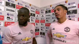 Watford v Man Utd | Lukaku and Smalling speak to BT Sport following 2-1 win (15/09/18)