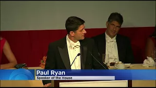 Speaker Paul Ryan Pokes Fun Of POTUS, Self At Fundraising Dinner