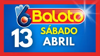 Resultados del BALOTO REVANCHA del 13 de ABRIL de 2024 💫✅💰