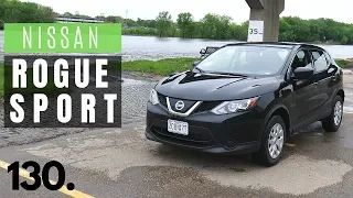 2019 Nissan Rogue Sport S // review, walk around, and test drive // 100 rental cars