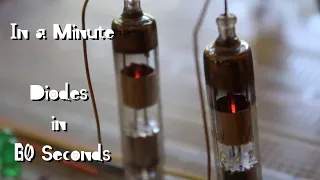 In a Minute: Vacuum Tube Diodes in 60 Seconds