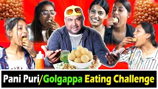 Pani Puri/Golgappa Eating Challenge | Winner Prize Rs. 10,000/- | 4 Girls Model | Ali Khan Chotu