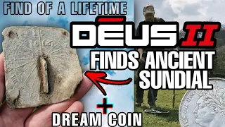 I Find Ancient Lead Sundial + The Most EPIC Silver Coin EVER | Metal Detecting With Deus 2