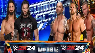 WWE 2K24 | The Shield Vs The Evolution | Tag Team Match