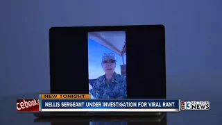 Air Force sergeant under investigation for 'racist' rant