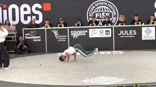 LORENZO VS SUNNI | BFG WDSF BBOY ROUND ROBIN | MONTPELLIER FRANCE 2023