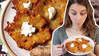 Belarusian Draniki (Potato Pancake) Recipe