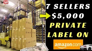 7 Amazon Sellers  Making $5,000 Per Month on Amazon FBA