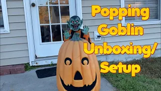 Spirit Halloween - Popping Goblin Unboxing/Setup!