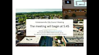 June 3, 2021 - Hendersonville City Council Meeting