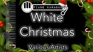 White Christmas - Bing Crosby (and various artists) - Piano Karaoke Instrumental