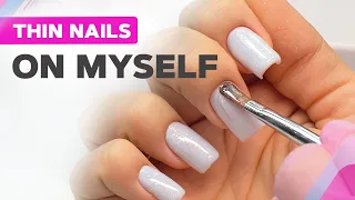 Doing My Nails | Gel Nail Fill | Square Nail Shape