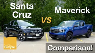 2024 Ford Maverick vs Hyundai Santa Cruz | Very Similar, Totality Different