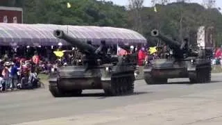 2014全民國防湖口基地開放 ROC ARMY M110A2 Howitzer重型自走式8吋榴彈砲分列式