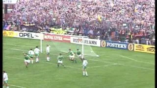 1989 (October 11) Republic of Ireland 3-Northern Ireland 0 (World Cup Qualifier).mpg