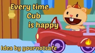 Every time Cub is happy | Happy Tree Friends