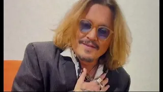 Johnny Depp Thanks you for all your Birthday love and wishes ❤♥️♥️♥️ 🥺🥺Sweet soul.