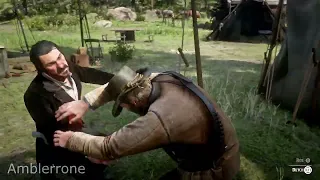 Arthur Throws Dutch Out Of Camp