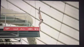 14 year old does perfect dive