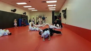 10-5-23 Sawyer learning escape gro guillotine choke to takedown side control
