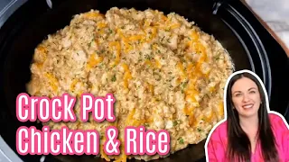 The Best Crock pot Chicken and Rice Recipe