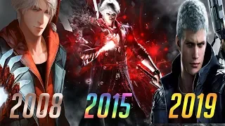 History / Evolution of Nero - Devil May Cry Series 2008-2019