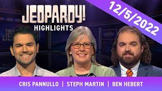 Cris, The Unstoppable? | Daily Highlights | JEOPARDY!