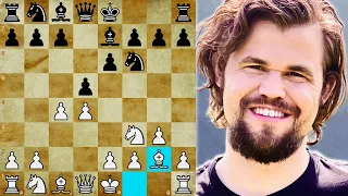 Magnus Carlsen's Commanding Catalan Opening