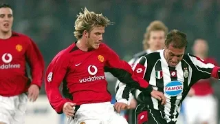 Juventus vs Manchester United 0-3 in Champions League 2003