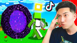 Testing VIRAL Minecraft HACKS to See if They Work!