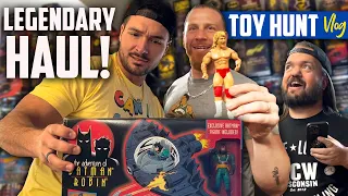 LEGENDARY TOY HAUL! Brian Myers, Swoggle & Ethan Page • Toy Hunt Vlog Freaktoyz