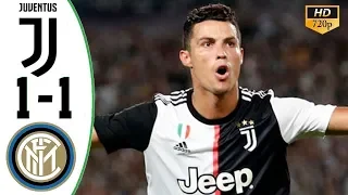 Juventus vs Inter Milan  All Goals and Highlights 2019/20  Ronaldo on Fire