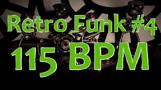 115 BPM - Retro Funk Beat #4 - 4/4 #DrumBeat - #DrumTrack - Funk Drum beat 🥁🎸🎹🤘