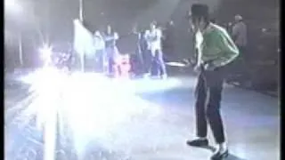 Michael Jackson Smooth Criminal Rehersal (Dangerous tour)