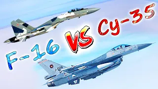 F-16 против Су-35 💥 Эффективный истребитель для бессмысленного затягивания конфликта