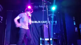 Luke Carey at the Dublin Castle -don't let me down