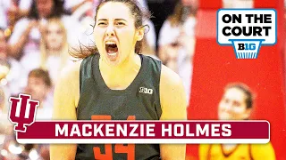 Spotlighting Mackenzie Holmes | Indiana Women's Basketball | On The Court