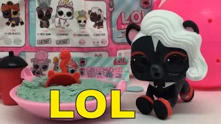 LOL SURPRISE PETS Eye Spy Series Black Stripe Unboxing | Jelly Frog Toys