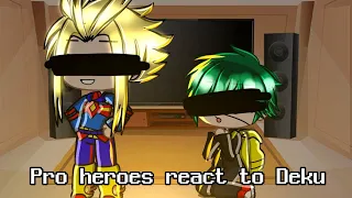 Pro heroes react to Deku ll read pinned comment