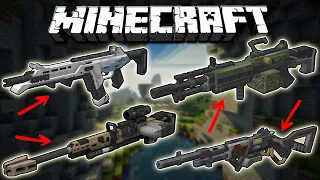 НОВЫЙ МОД НА ОГНЕСТРЕЛЬНОЕ ОРУЖИЕ В МАЙНКРАФТ | ОБЗОР МОДА MINECRAFT Apex Guns