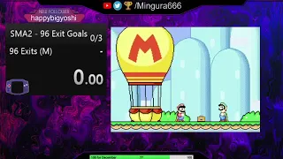 Super Mario Advance 2 - 96 Exit Goals [Mario] (2h 23m 19s 430ms)