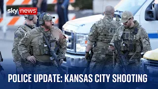 Police news conference after shooting near Kansas City Chiefs' Super Bowl parade