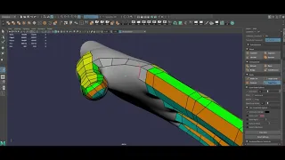 Retopologizing a hand using Maya quad draw